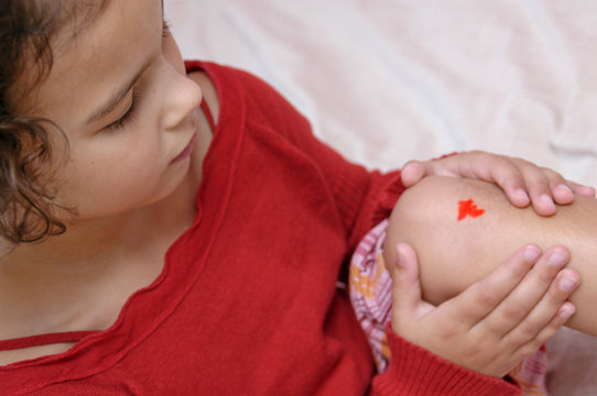 enfant plaie blessure