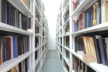 magazine in the library