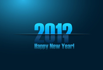 New Year paper cut greeting card | changing years board