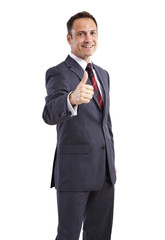 Business, Mann, Daumen hoch