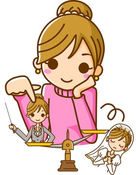 結婚より仕事