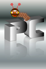 Obraz premium PC Wurm