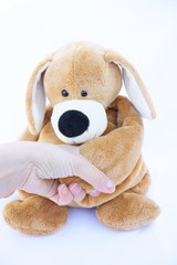 une poignée de main