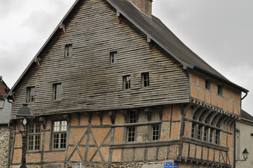 wattle house, revin, ardennes