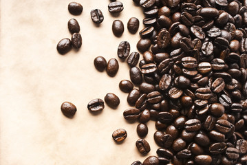 Coffee grunge background