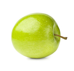 Green apple isolated