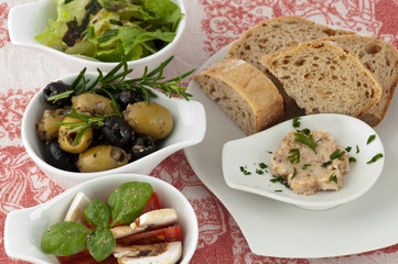 Vorspeise mediterran - Antipasti