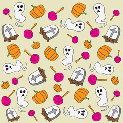 Halloween pattern