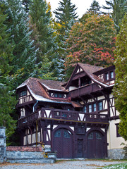 Old house near Peles Castle