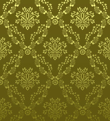 seamless damask pattern