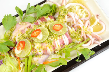 Thai Spicy squid