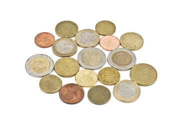 euro coins