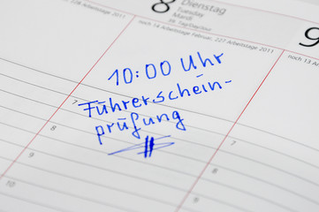 Führerscheinprüfung