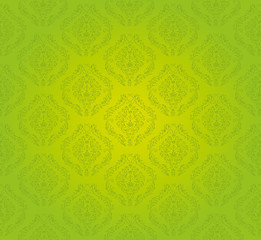 Hintergrund Tapete Ornament Muster grün