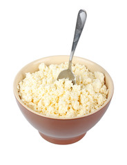 Cheese in bowl