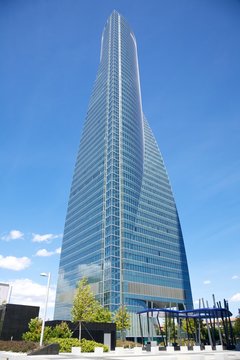 business crystal skyscraper