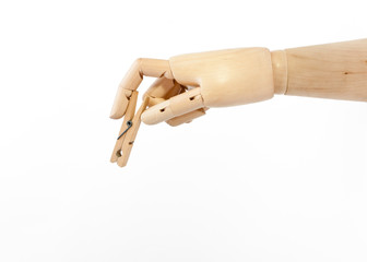 Hand and clothes peg