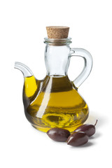 Bottle with olive oil