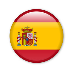 Obraz premium Spanien - Button