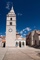 Obraz premium the city Omisalj