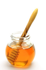honey and honey spoon
