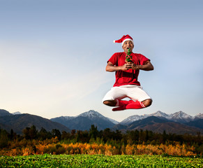 Christmas yoga