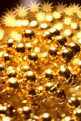 golden stars background