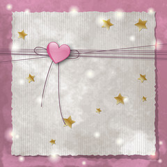 Biglietto romantico - Romantic greeting card