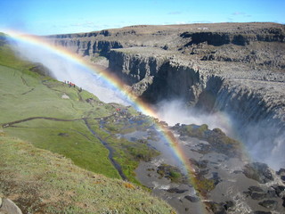 paisaje salvaje can arcoiris doble