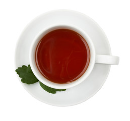 Cup of black tea.