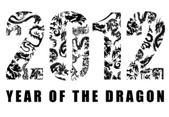 2012 Chinese Year of the Dragon Pattern