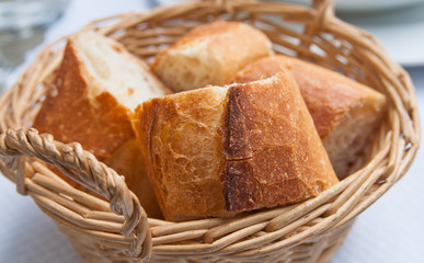 bread in basket