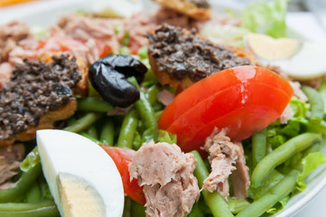 Fresh seafood salad