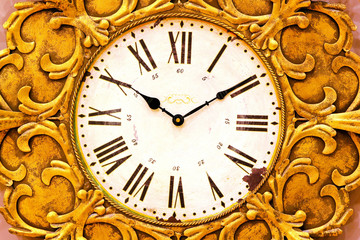 Fototapeta na wymiar Clock detail