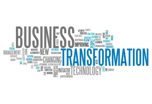 Word Cloud "Business Transformation"