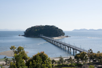 Obraz premium 蒲郡の竹島