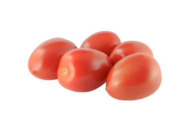 5 Tomaten der Sorte Roma (Solanum lycopersicum) - 5 tomatoes