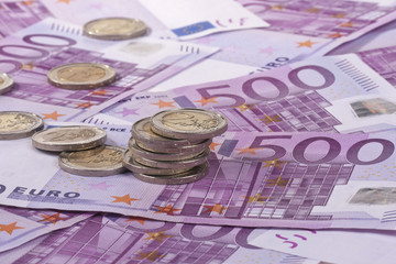 Euro Bank notes 500