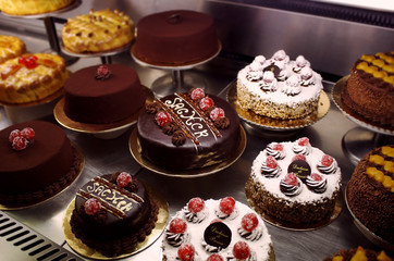 Cakes variety
