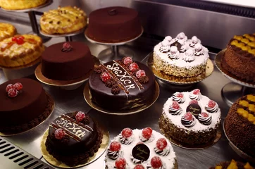Rolgordijnen Cakes variety © vali_111