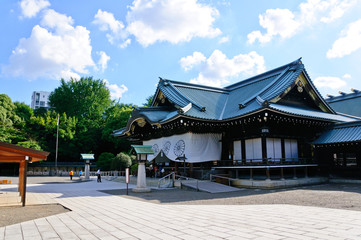 Naklejka premium Yasukuni Shrine in Tokyo