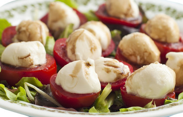 Моцарелла с помидорами