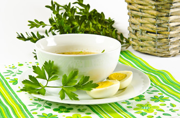 Zurek  ist eine herzhafte Polnische Suppe