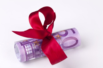 Geldgeschenk 500 Euro-Scheine