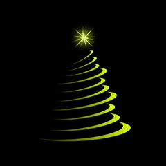 Phosphorescent Christmas Tree
