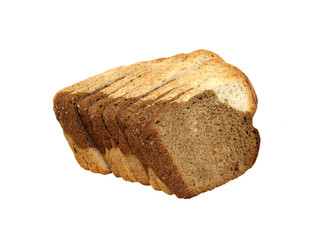 Fresh sliced bread.