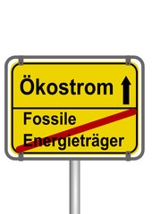 Ökostrom vs Fossile Energieträger