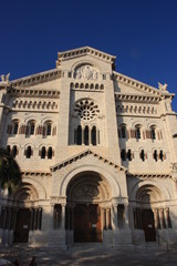 Fototapeta na wymiar cathedrale Monaco