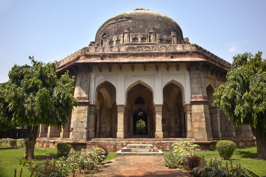 Sikandar Lodi Tomb Gardens New Delhi India