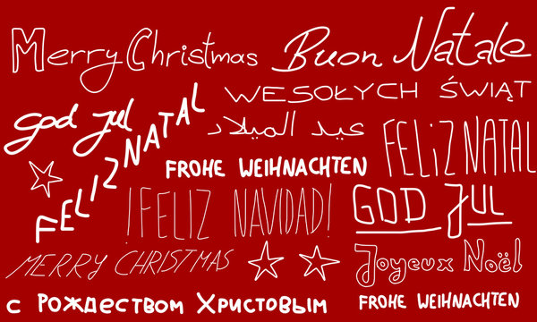 Merry Christmas languages